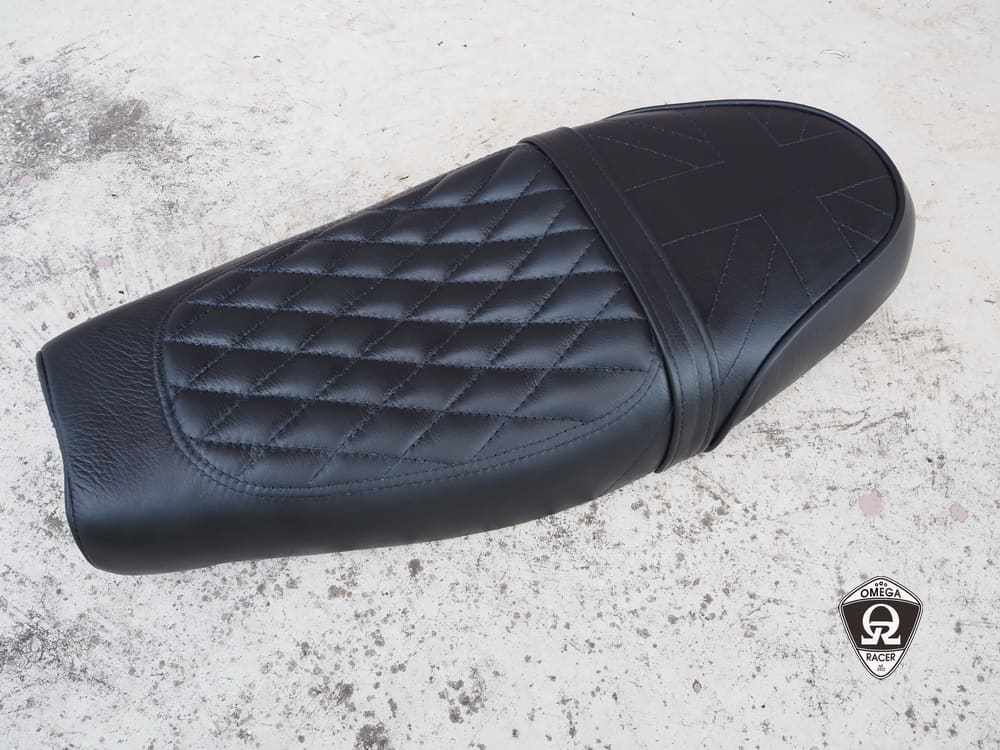 Brown Rexine Waterproof Bullet Seat Cover